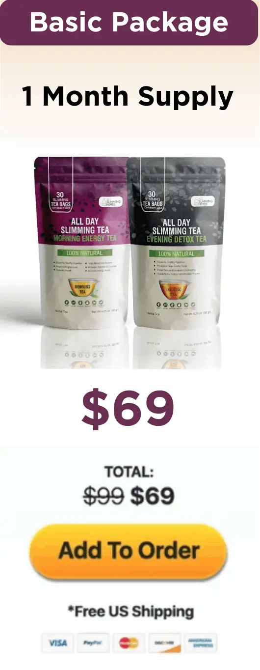 all day slimming tea 1 package